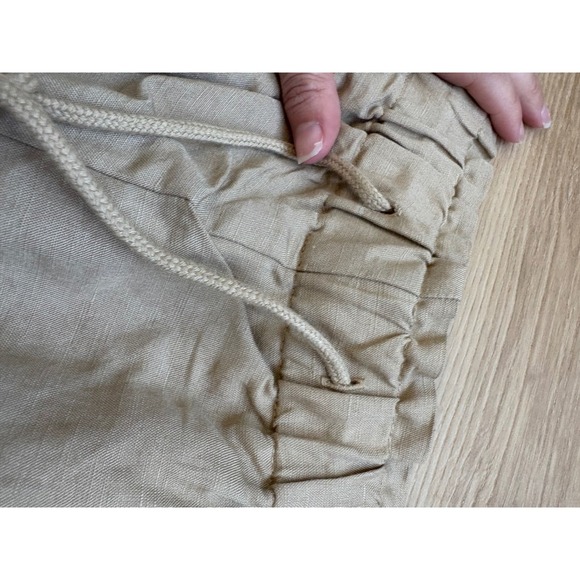 Ann Taylor‎ Linen Blend Pants Drawstring Waist Casual Trousers Large - Picture 5 of 6
